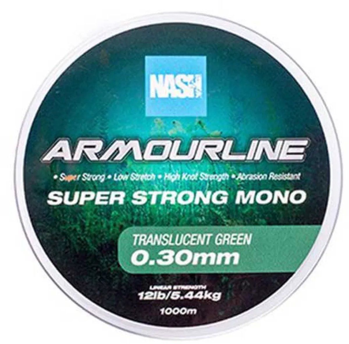 Nash Baseline 1000 M Monofilament Transparant 0.350 mm