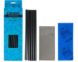 XCMAN Alpine Freeride Snowboard Ski-basis Ptex Base Reparatieset: 5 ptex, metalen schraper, schuurspons