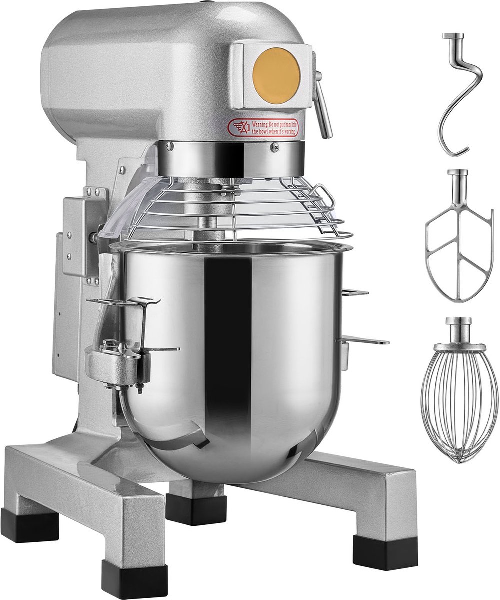 Keukenmachine Standmixer 550w Kneedmachine 14l Deegmenger