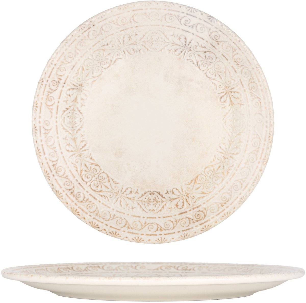By Bone Dinerbord - Antico - Porselein - 27 cm - set van 6