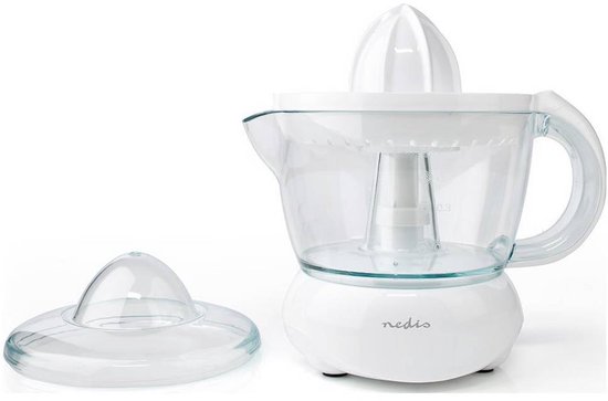 Nedis Citruspers - 25W - Links/Rechts Rotatie - Met Sapkan - Wit van Merkloos — afbeelding 3
