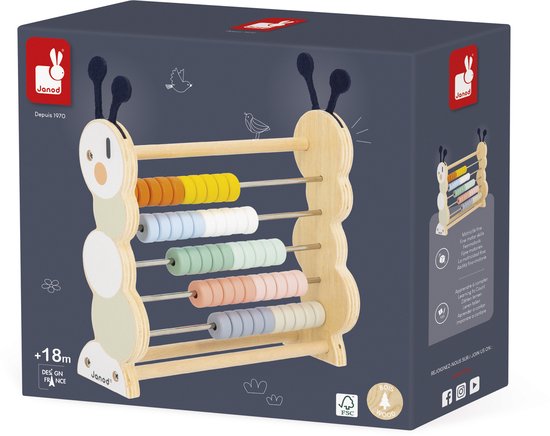 Janod | Sweet Cocoon Rups Telraam | Games | bol