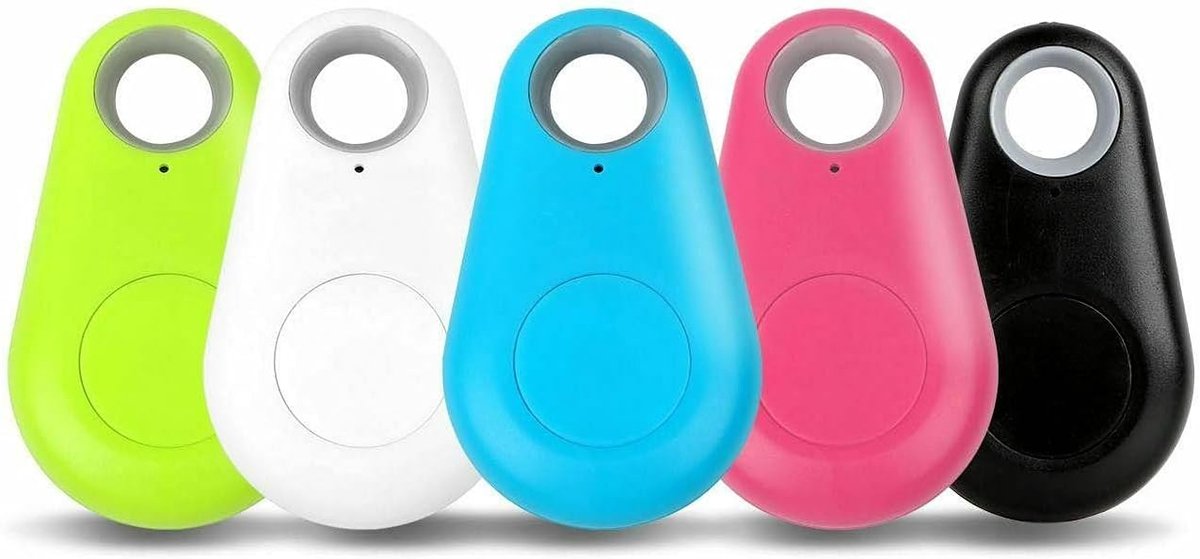 Mini Smart Bluetooth 4.5 - GPS Tracker - Auto Locator - Wit - Blauw - Groen - Rood - Zwart