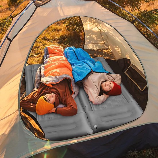Zelfopblazend Isolatiematras 12 cm Dikke Opblaasbare Matras voor Kamperen en Wandelen van Merkloos — afbeelding 4