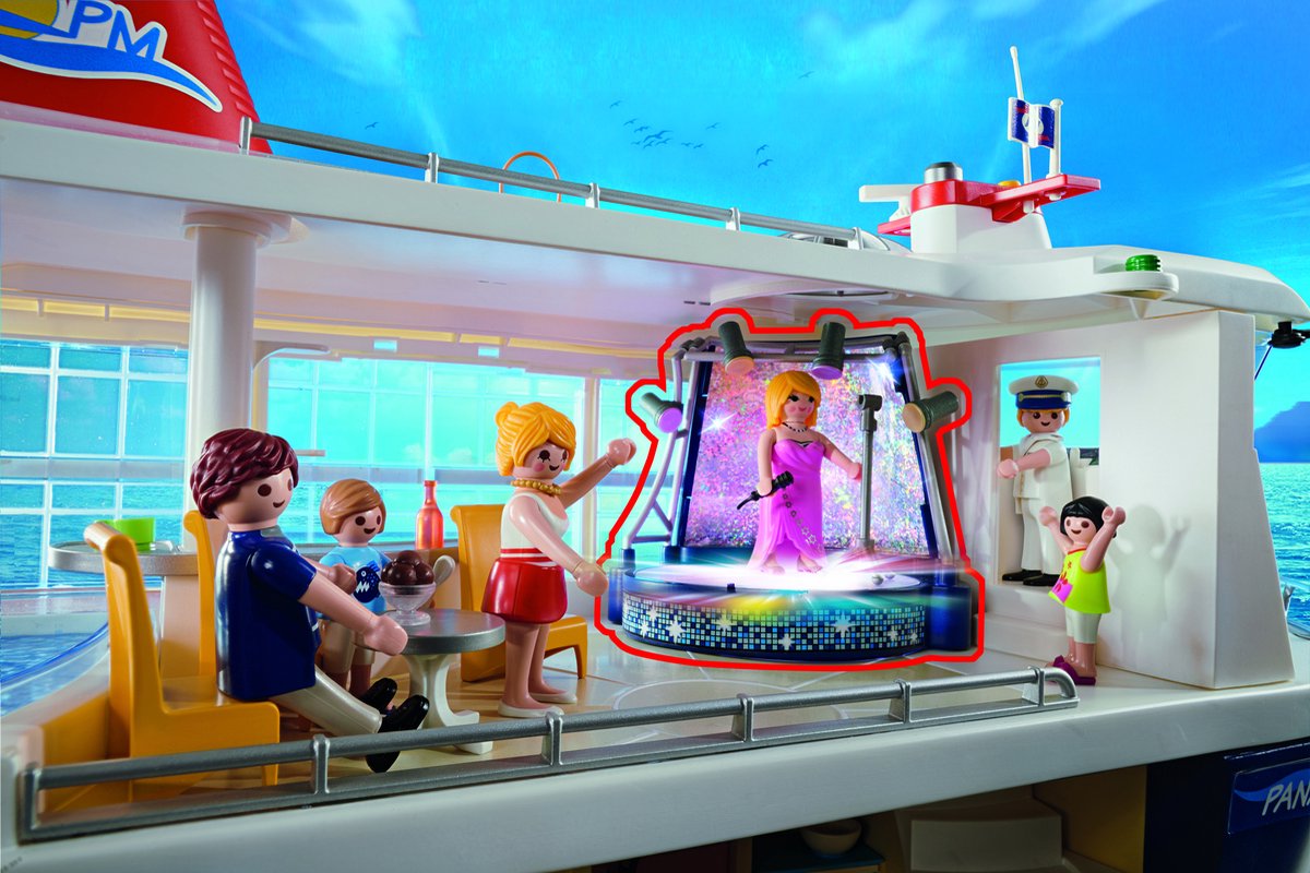 PLAYMOBIL Podium met artieste - 6983 — afbeelding 3