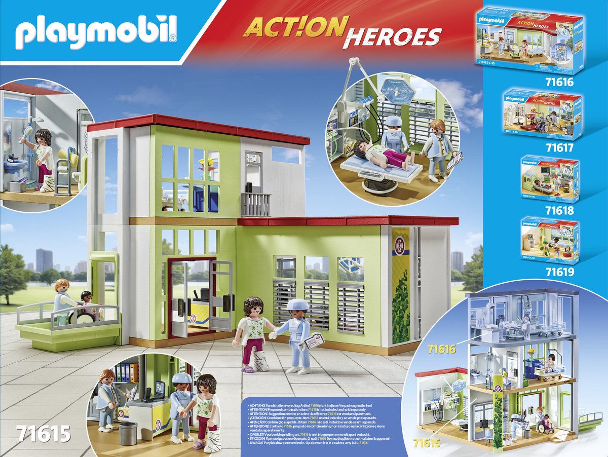 PLAYMOBIL My Life Modern ziekenhuis - 71615 — afbeelding 5