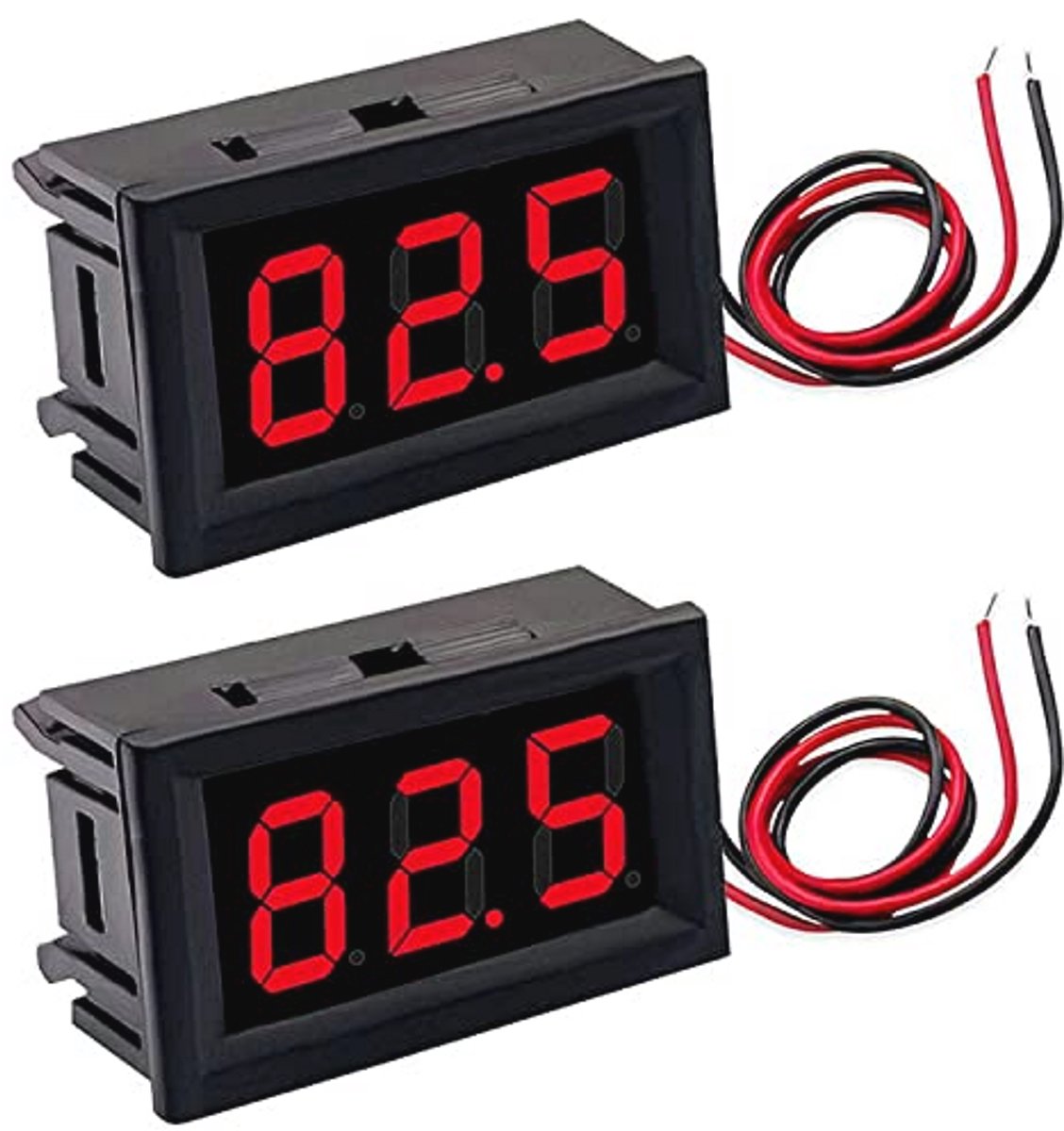 Digitale Spanningsweergave 0,56" LED Voltmeter DC 5V-120V