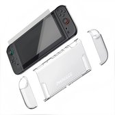 Phreeze hoesje geschikt voor Nintendo Switch 2 - Switch 2 screenprotector - beschermhoes - glazen screen protector - transparant - doorzichtig - siliconen - case - cover - beschermglas
