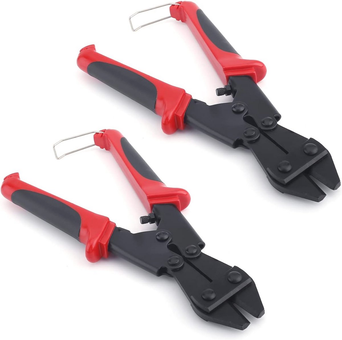 8 Inch Mini Bolt Cutters met Zachte Rubber Grip - Voor Heavy Duty Snijden van Draad, Bouten en Meer