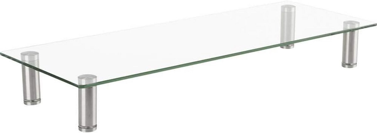 Monitorstandaard Verstelbaar 75-90 mm - Transparant