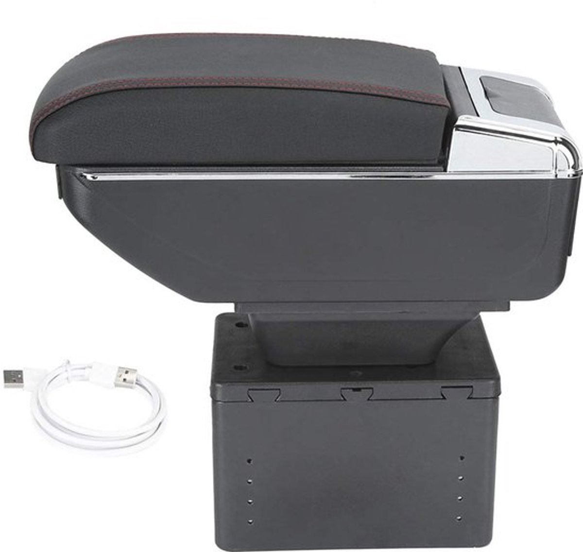 Universele Auto Armsteunbox - Aanpasbare Centrumconsole met USB-interface