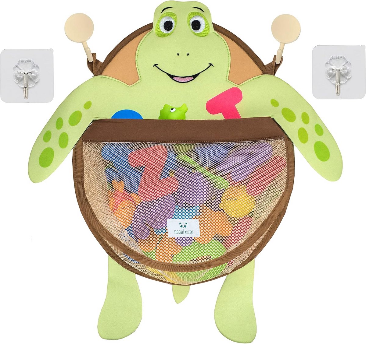 Badspeelgoed Opbergen Schildpad Net - Waterdicht en Schimmelvrij