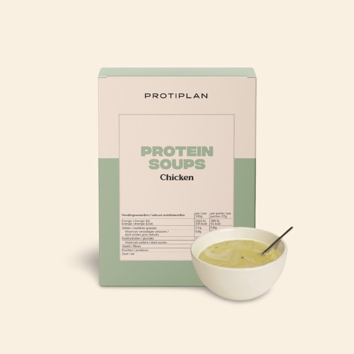 Protiplan - Kippensoep - 7 x 27 g - Eiwitrijk - Gezond afvallen