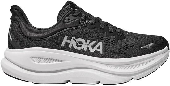 Chaussures de course HOKA Bondi 9 - Zwart/ Wit - Taille 40 - Femme