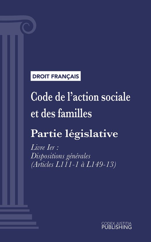 Code de l'action sociale et des familles - cover