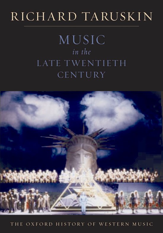 Oxf Hist Western Music Late 20th Cent - cover
