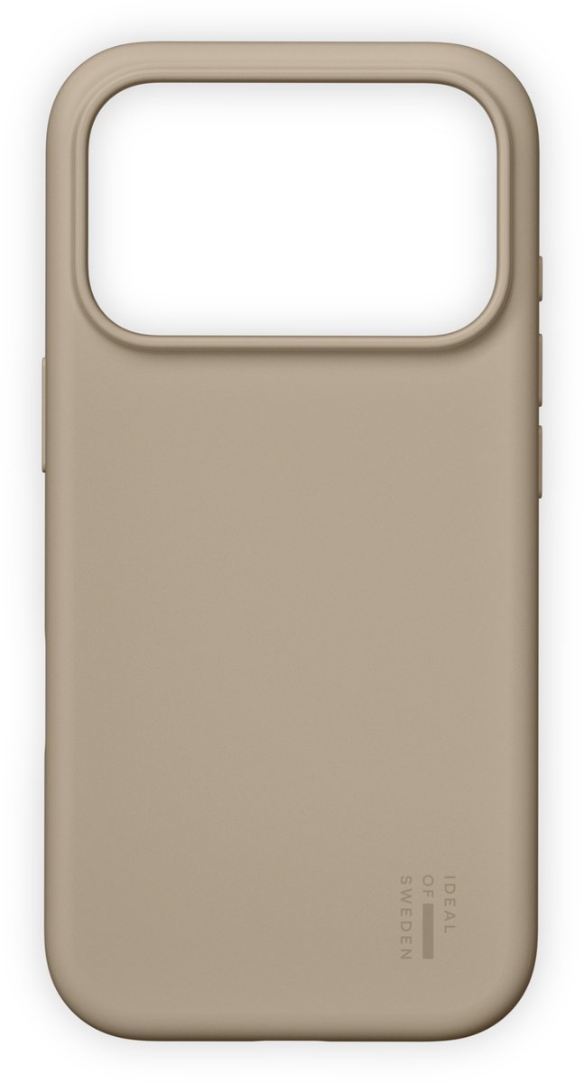 iDeal of Sweden Silicone Case geschikt voor iPhone 17 Pro Max Beige