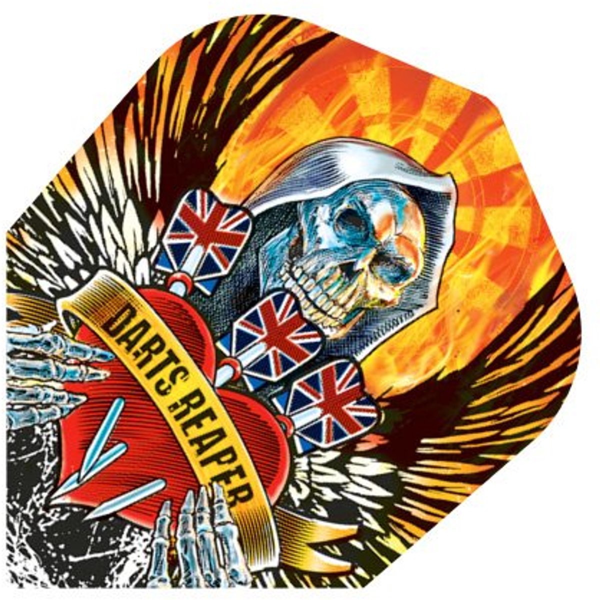 Harrows Quadro Reaper - Dart Flights