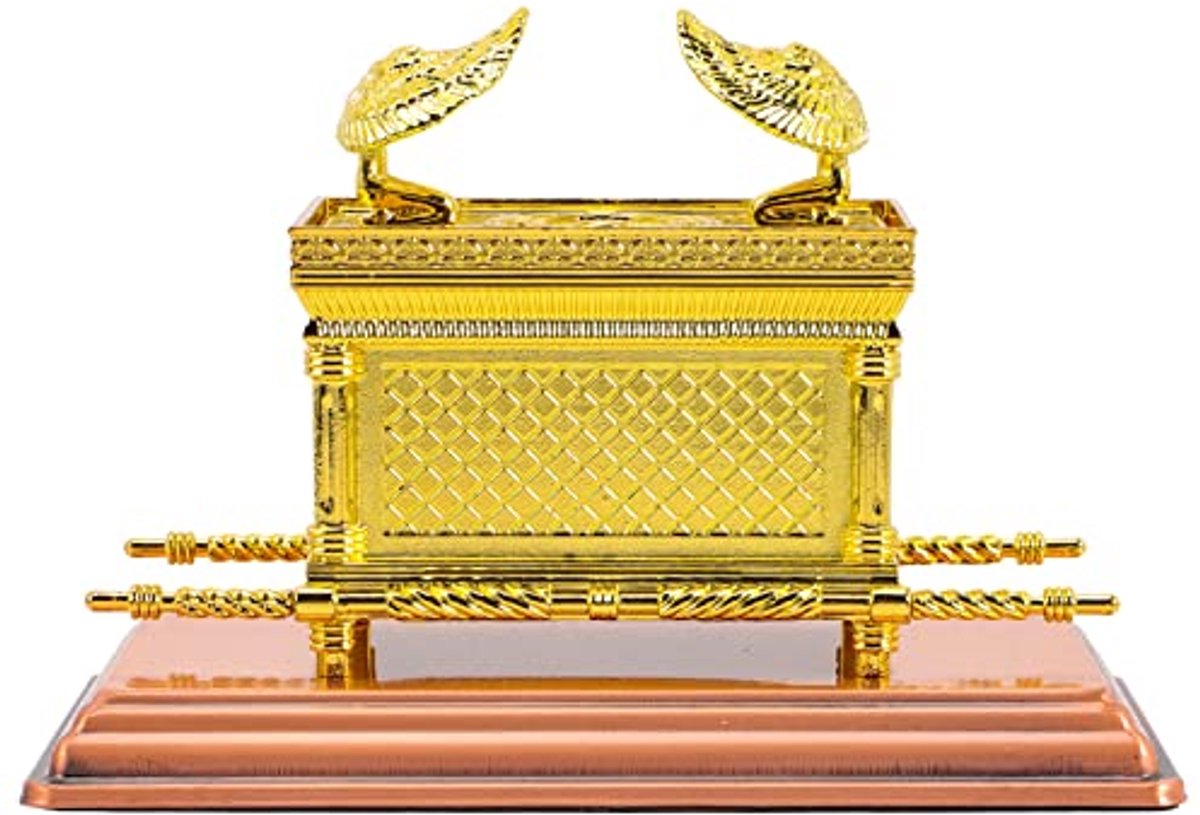 Alloy Covenant Ark Replica Statue Joodse Getuigenis Judaica Israël Cadeau Religieus Model Judaica Israël Cadeau Spirituele Decor