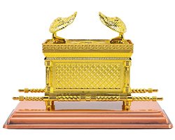 Alloy Covenant Ark Replica Statue Joodse Getuigenis Judaica Israël Cadeau Religieus Model Judaica Israël Cadeau Spirituele Decor