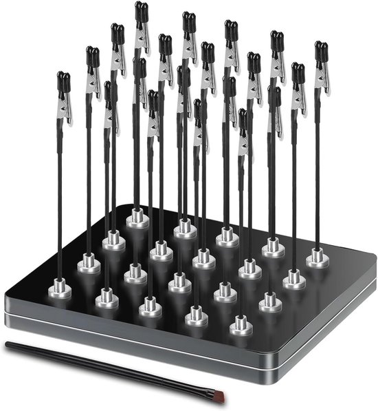 Professionele derde hand met magnetische basis en flexibele klemmen ...