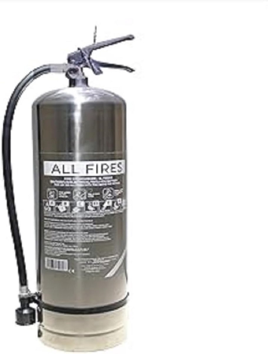 Veiligheidsbrandblusser 9 Liter - Universele Blusoplossing voor Huishouden, Keuken, en Werkplekken