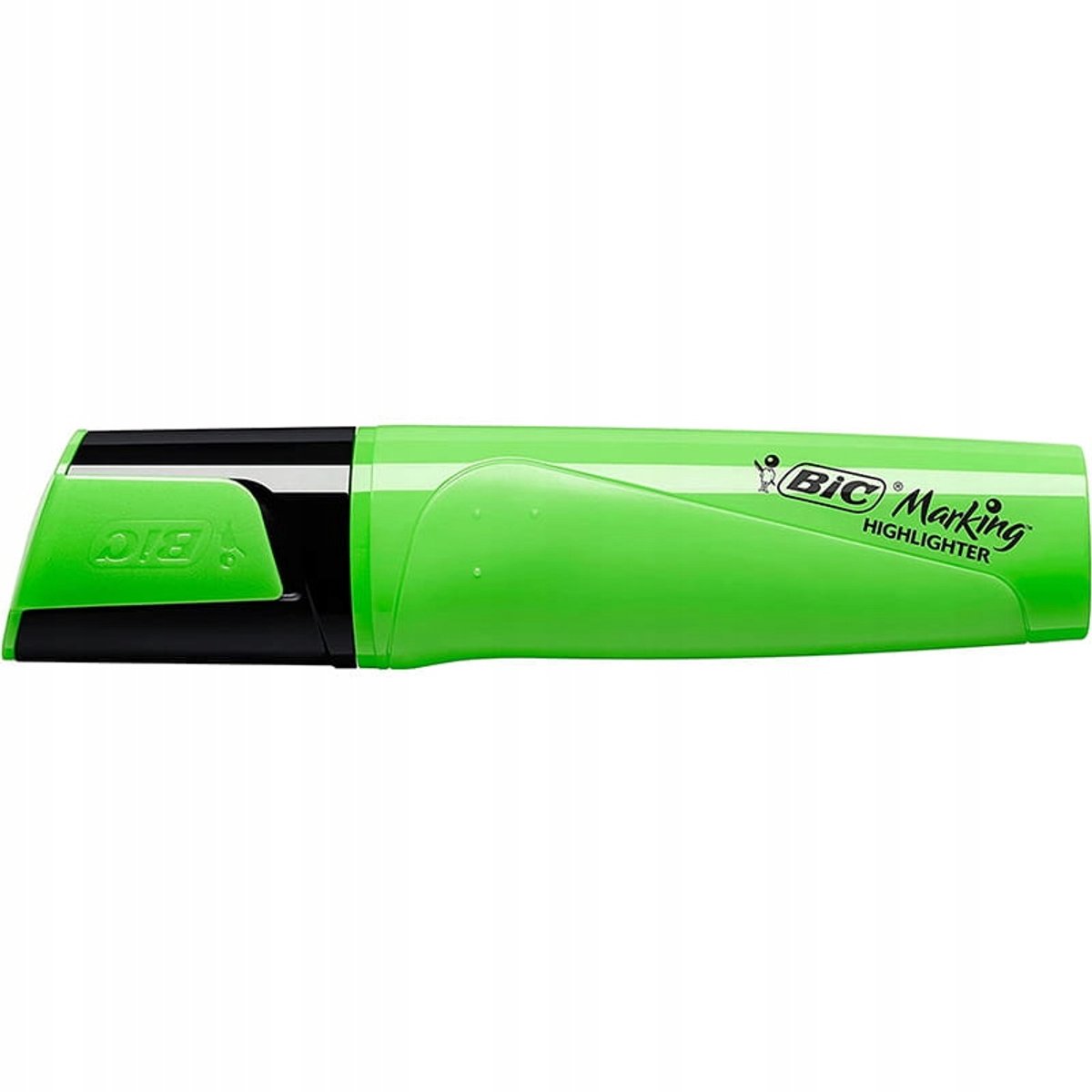 BIC Markeerstift Plat Groen - 1 Stuk