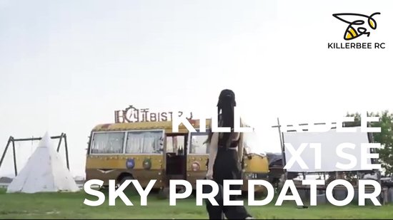 Killerbee X1 SE Sky Predator - Drone camera - 4 accu's - Dubbele camera - Borstelloze motoren - Obstakelontwijking - 52 min vliegtijd