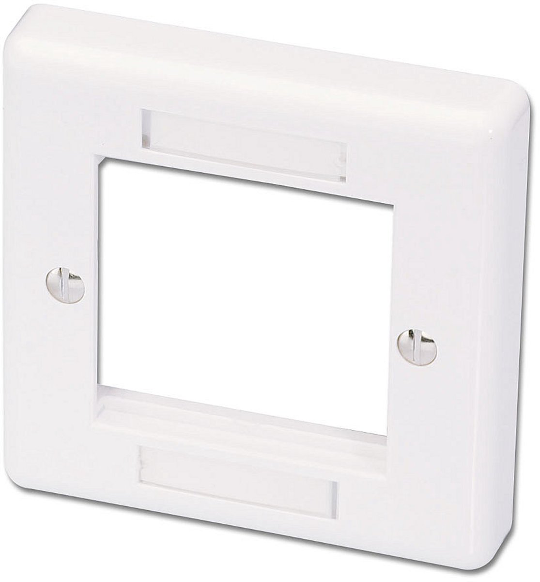 Lindy Wanddose 86x86mm UK für 2 Snap-In-Module und AV-Extend