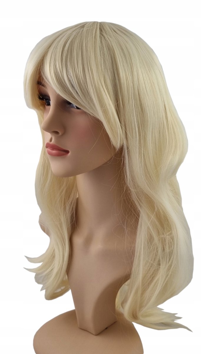 Lange Blonde Cosplay Pruik 70cm - Anime/Manga Stijl