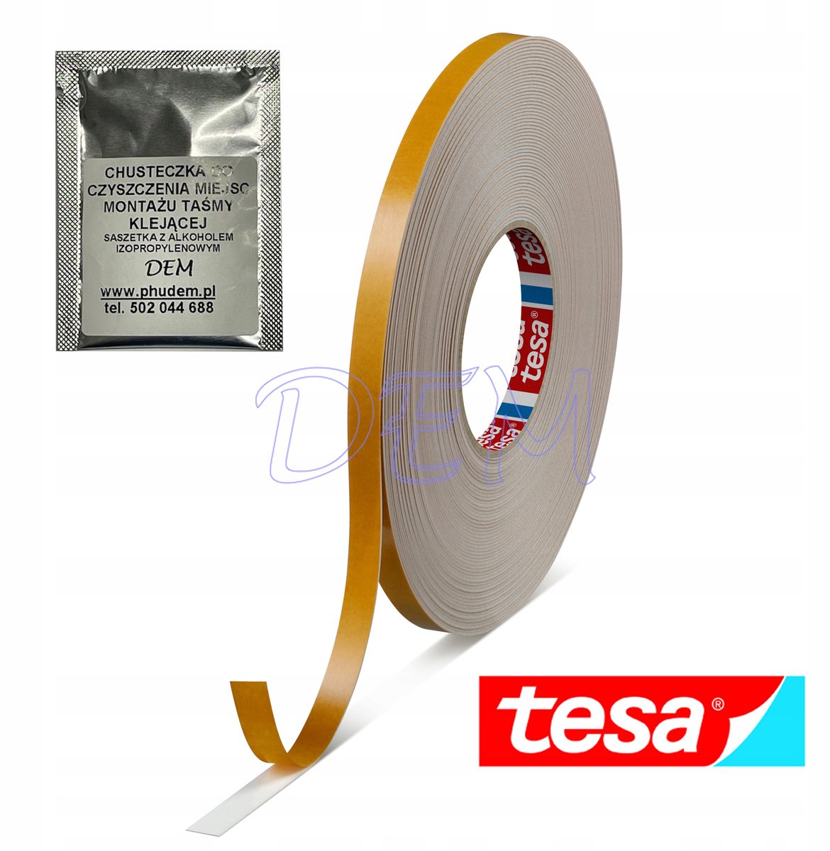 Tesa 4957 Dubbelzijdige Schuimtape 19mm x 25m - UV & Vochtbestendig