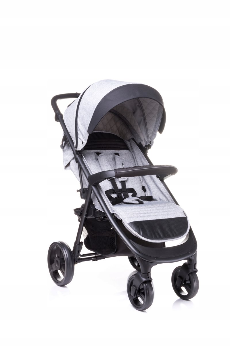 4BABY Quick Kinderwagen - Verstelbare Rugleuning & Voetsteun