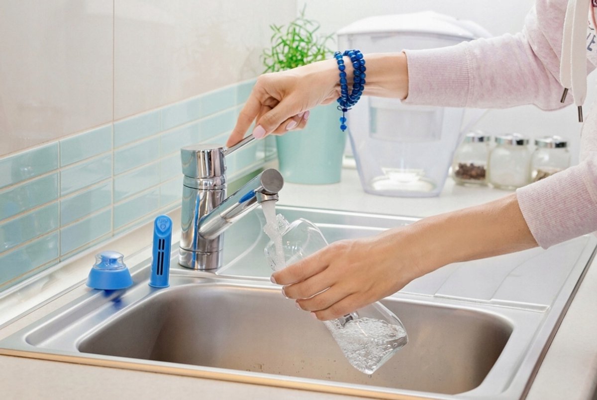 Dafi Waterfilter voor Fles 1 stuk Roze