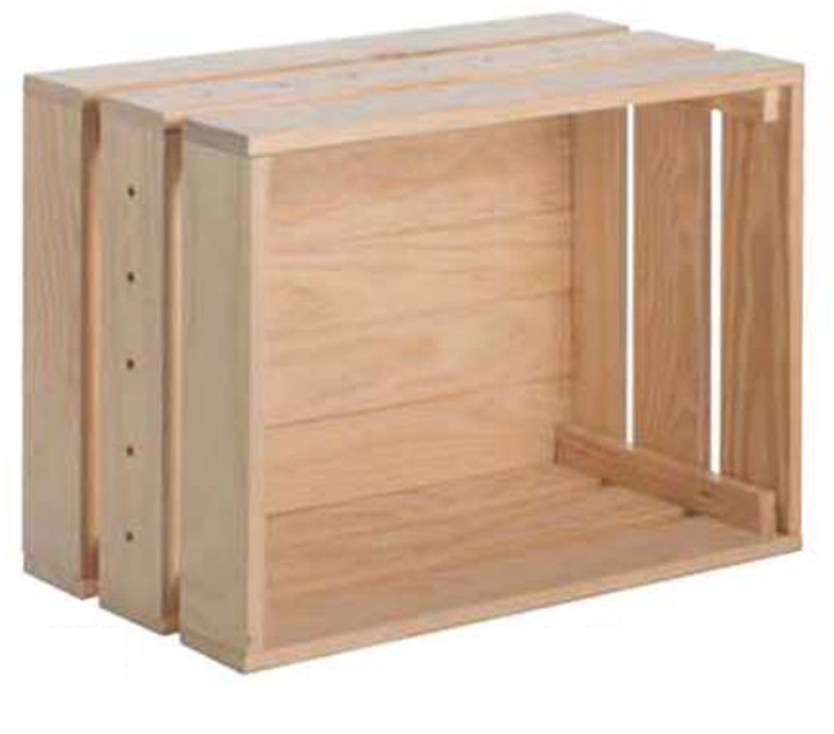 Astigarraga Home box - Modulaire opbergbox in massief hout 28 x 38.4 x 51.2 cm