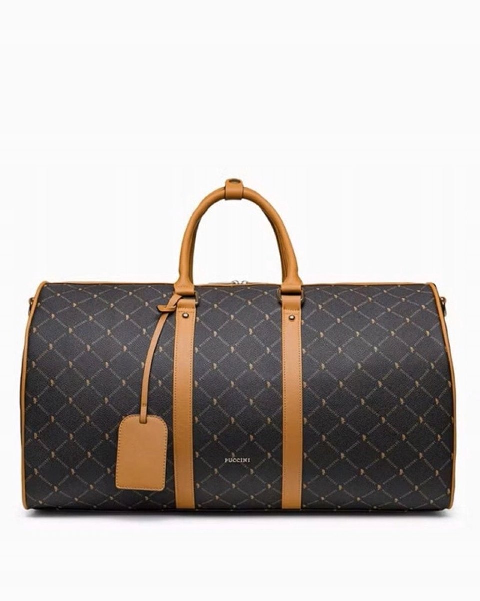 Puccini Monogram Reistas - PU Leer - 56x30x26cm