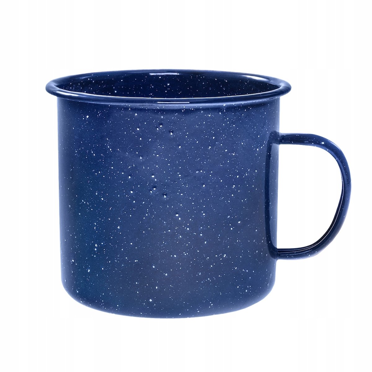 Mil-Tec Western Stalen Mok 0,68L - Blauw, Onbreekbaar & Vaatwasmachinebestendig
