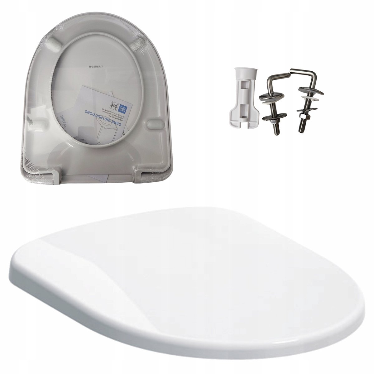 KOŁO Nova Pro Ova Toiletbril Duroplast Wit - 45cm