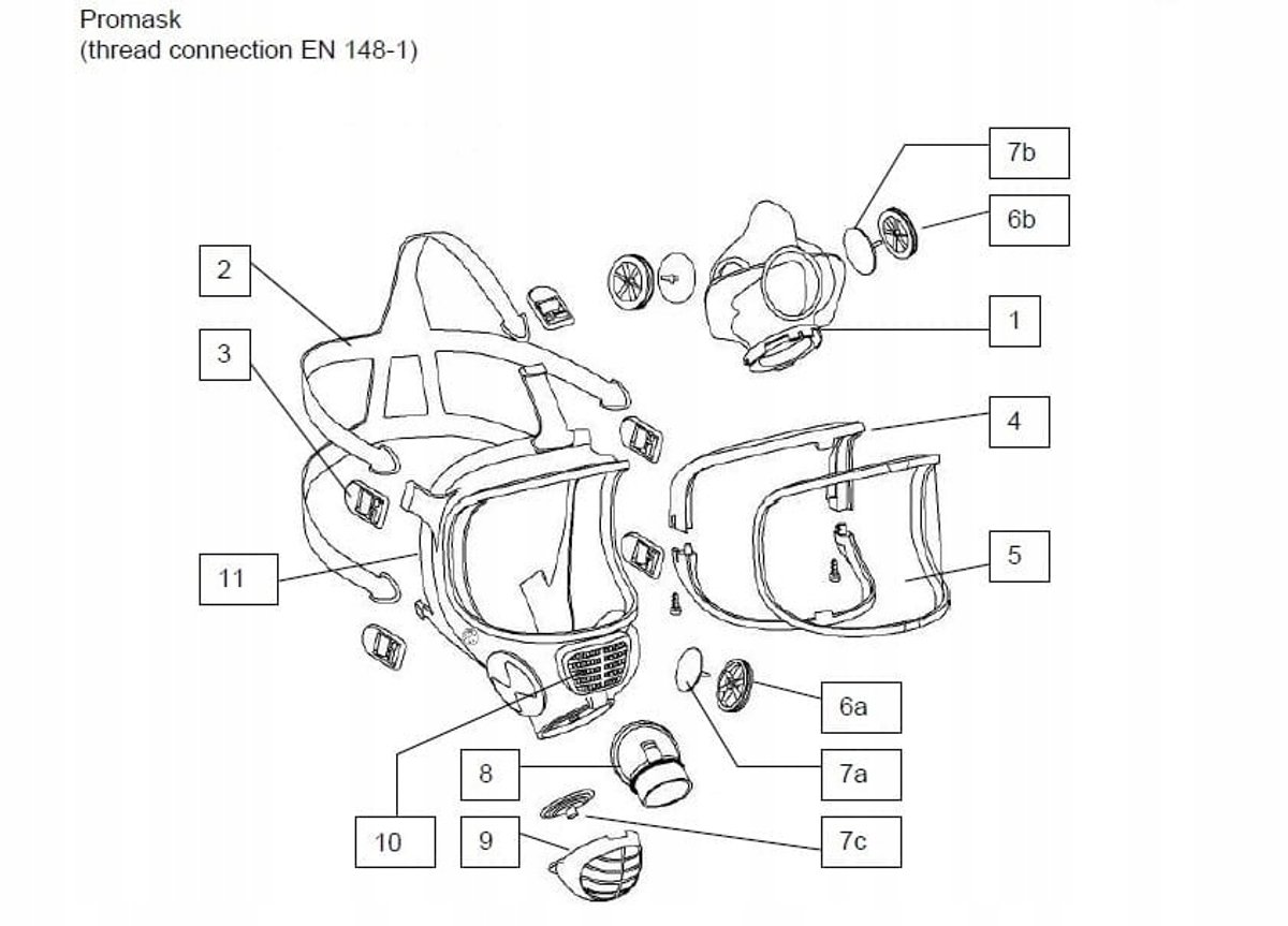 3M FF-300-05 Binnenmasker Siliconen voor Promask Serie