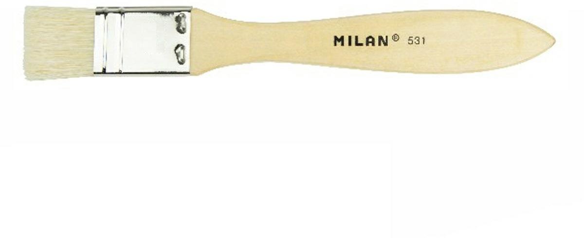 Milan Platte Kwast 35mm - Duurzame Chungking Borstels