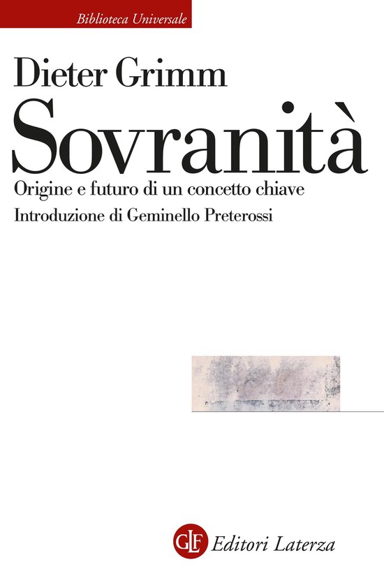 Sovranità - cover