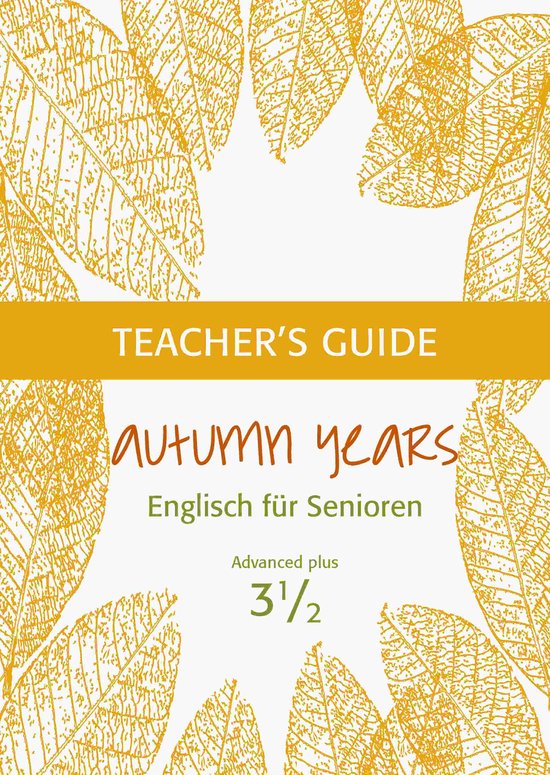 Autumn Years - Teacher's Guide 3 - Autumn Years - Englisch f ... - cover