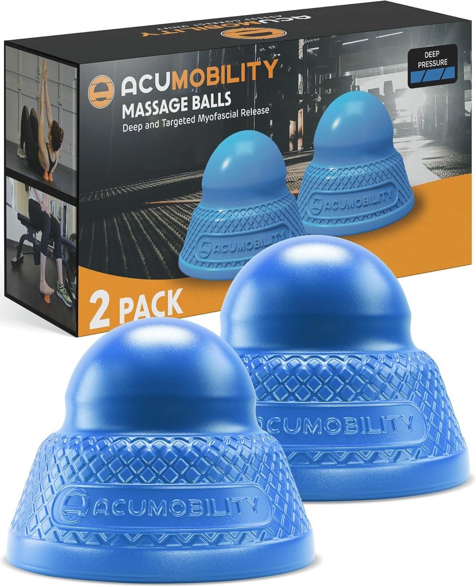 Massagebal Roller Set - Trigger Point Voetmassagebal voor Fysiotherapie