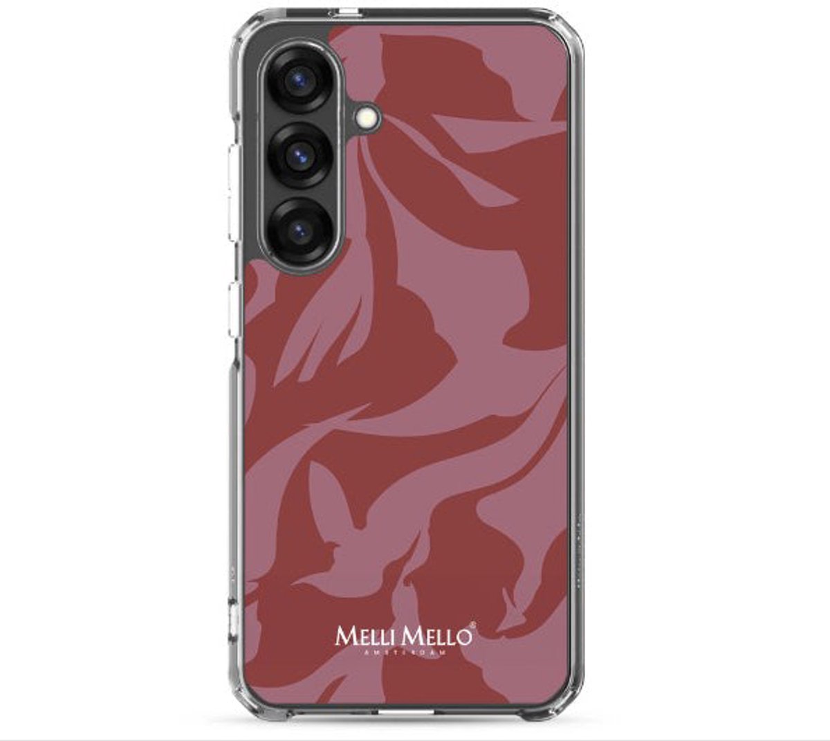 Melli Mello Telefoonhoesje Crimson Wave (Soft case) - Samsung Galaxy S25