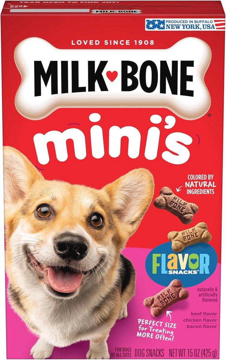 Mini Snacks voor Honden - 480 ml, 6 Stuks