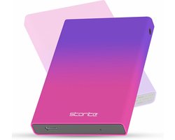 Draagbare externe harde schijf 1 TB USB 3.0 met led-display - Compact voor PS5, PC, Mac, en laptop