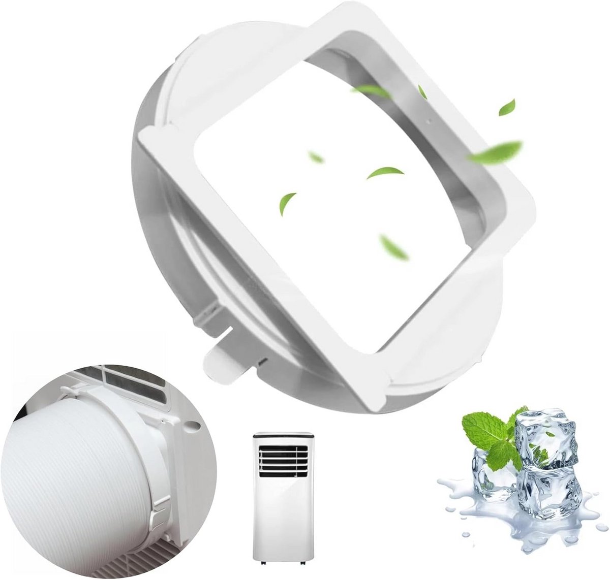 Airconditioning afvoerslangadapter 150 mm - accessoires voor mobiele airconditioning