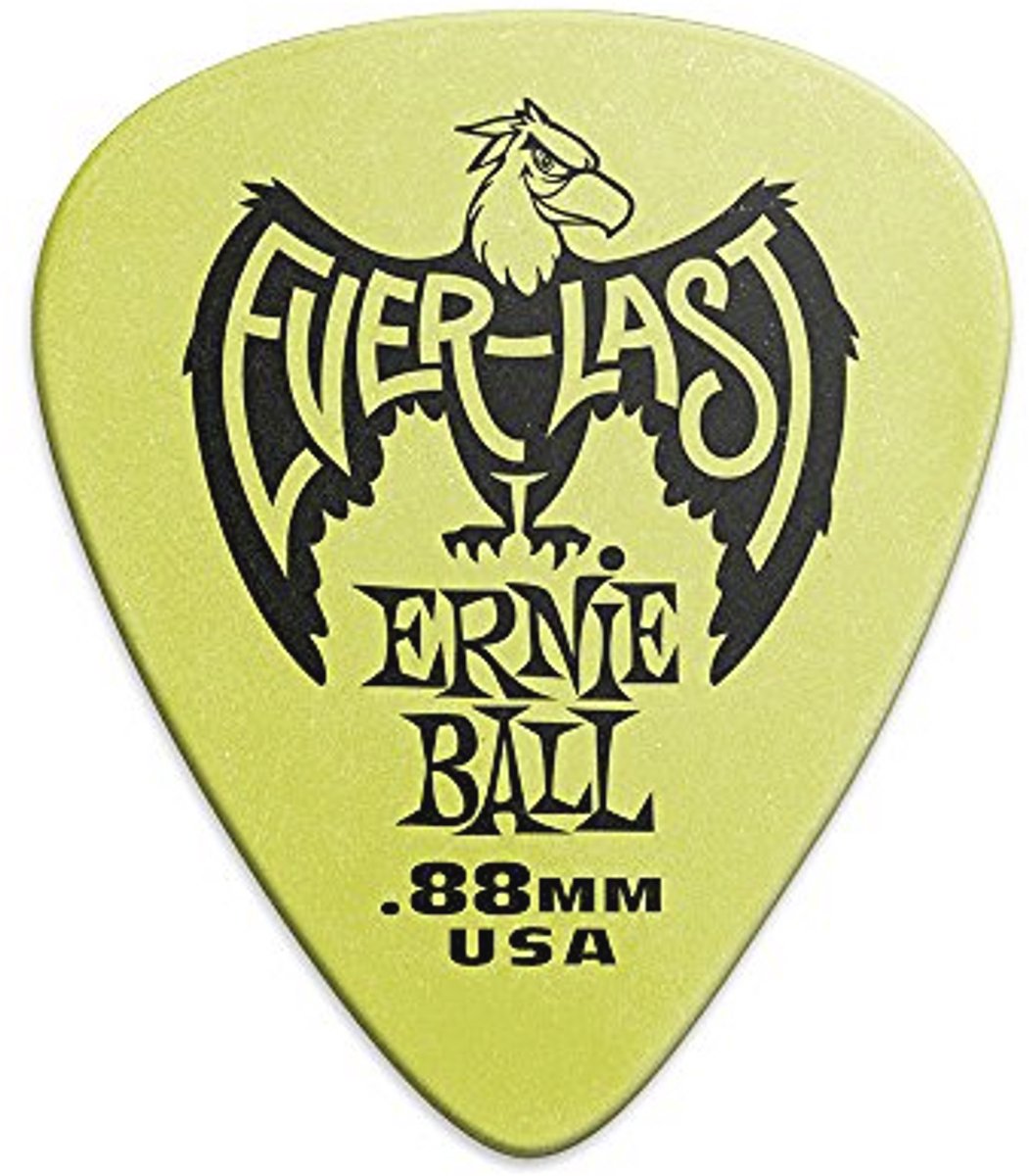 Gitaar Picks 8.8 mm - Set van 12, Duurzaam en Antislip