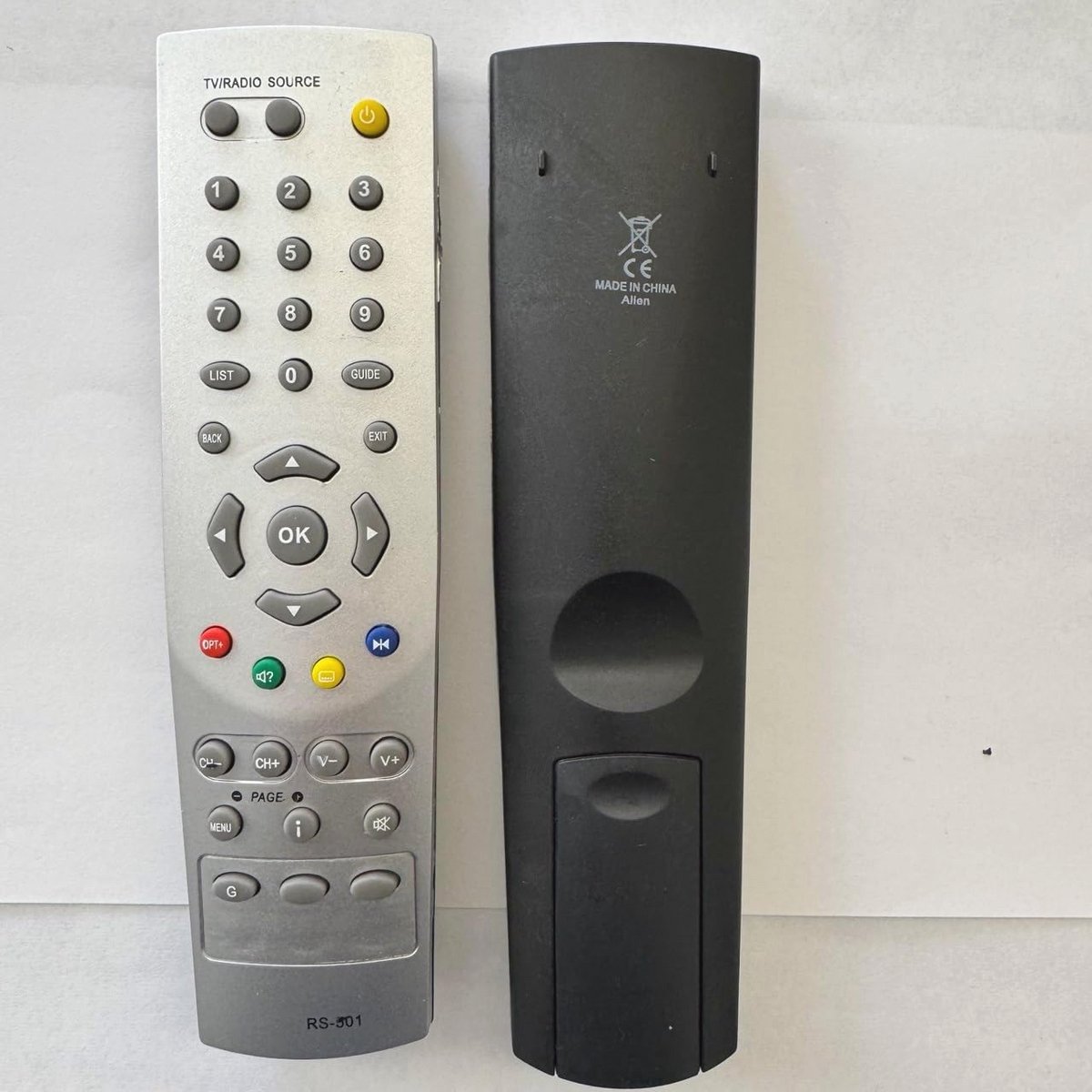 Afstandsbediening Compatibel met Diverse TV Modellen en Multimedia Apparaten
