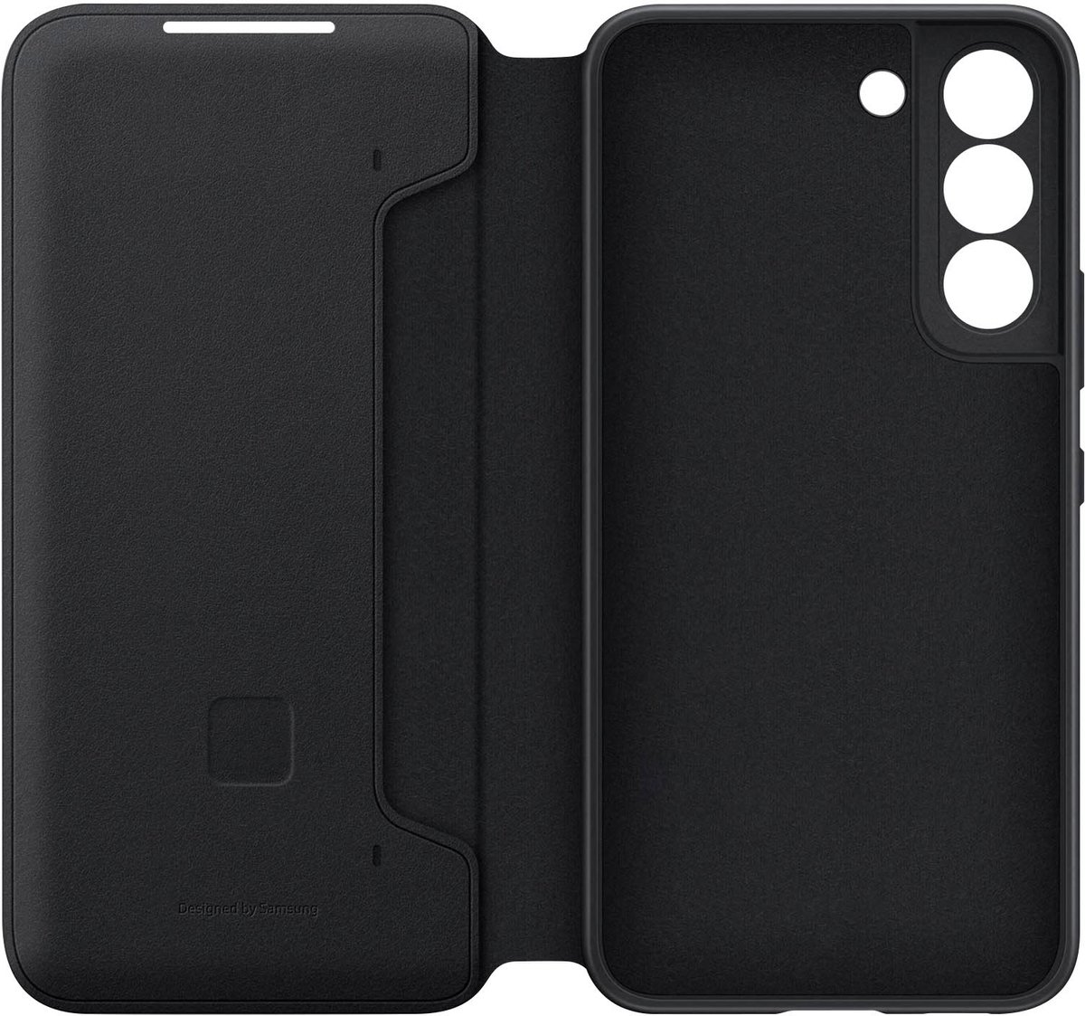 Samsung Smart Led View Hoesje - Samsung Galaxy S22 Plus - Zwart