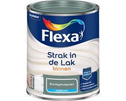 Flexa - Strak in de Lak Binnenlak Zijdeglans - Eucalyptusgroen - Strak - 0.75 L